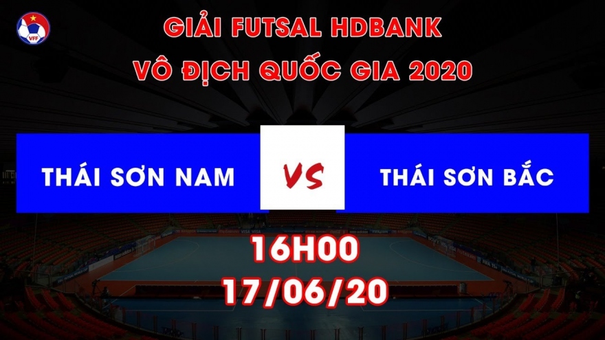 Xem trực tiếp Thái Sơn Nam vs Thái Sơn Bắc Giải Futsal HDBank VĐQG 2020